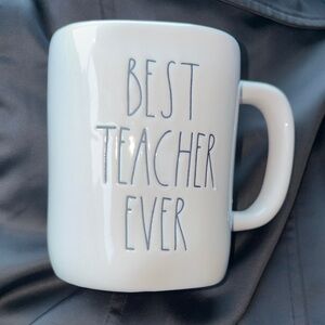 Rae Dunn Artisan “Best Teacher Ever” Collection Mug